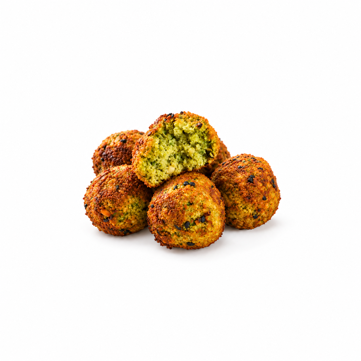 Crispy Falafel Cluster on White Falafel (3.5KG) - Image 1