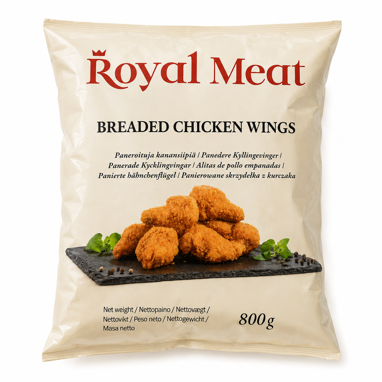 ChatGPT Image Sep 2, 2026, 12_42_45 PM Breaded Chicken Wings (800G) - Image 1