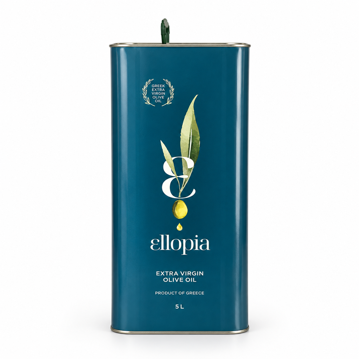 Olive Oil Ellopia Greek Extra Virgin Olive Oil 5L - Image 1